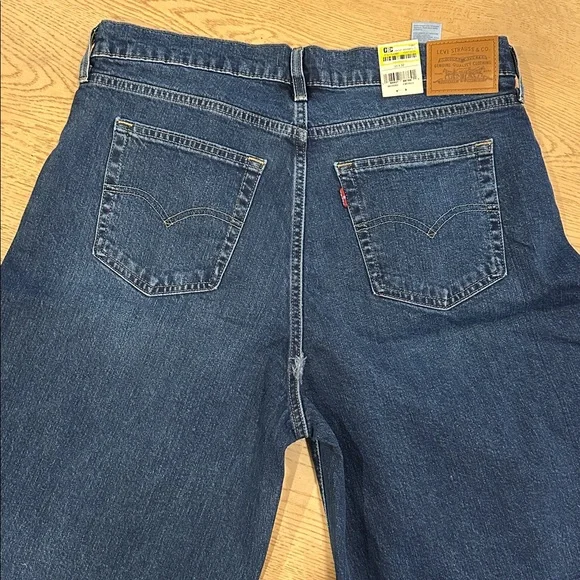 Levi's women's 728 high rise wide leg jeans NWT - Woodstock - Picture 7 of 7